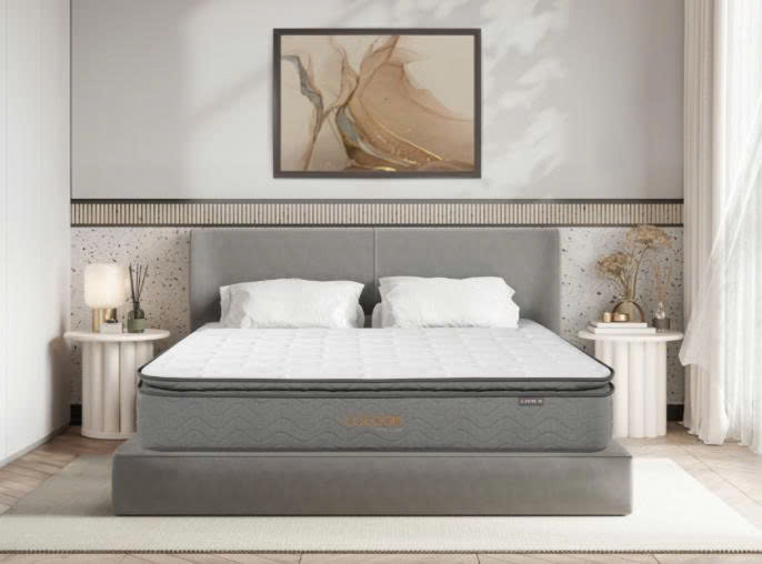 LÒ XO TÚI ĐỘC LẬP LIÊN Á COCOON GREY LUXE 30CM