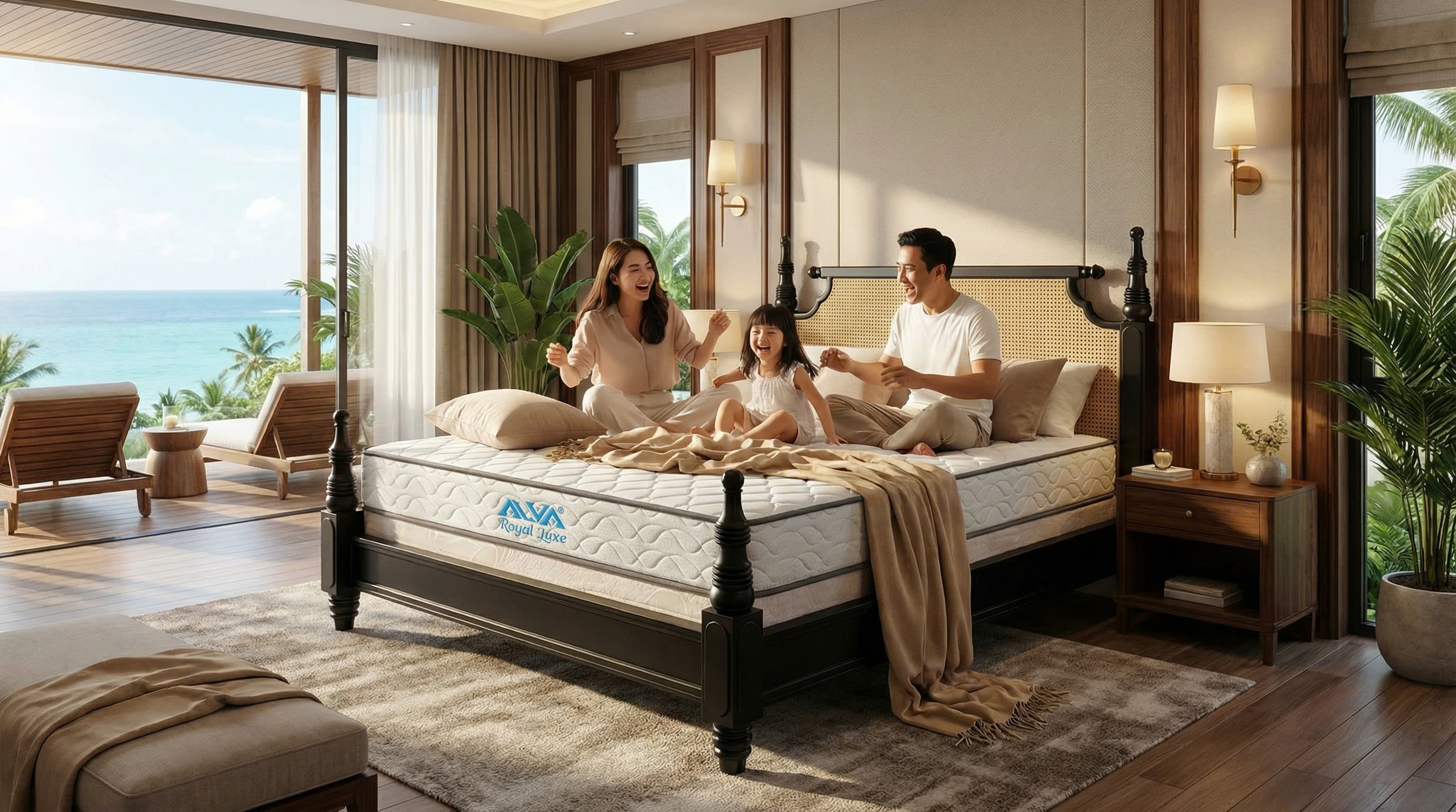 NỆM LÒ XO TÚI ĐỘC LẬP ALVA ROYAL LUXE